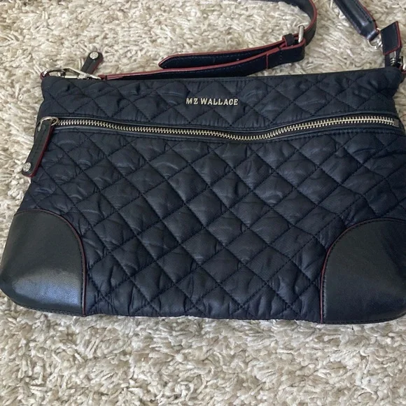 MZ Wallace black Quilted Crossbody Bag - Picture 2 of 16